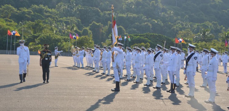 fantastic passing parade at naval academy ezhimala