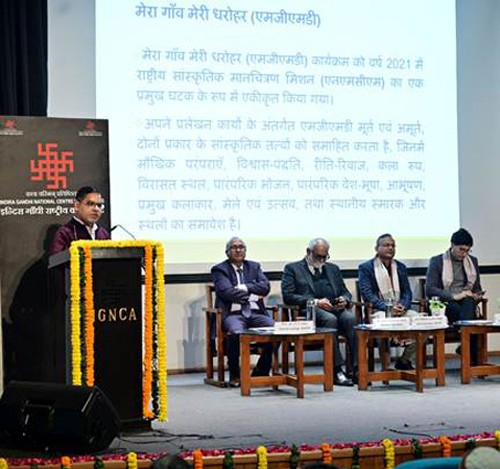 cultural mapping mission celebrated its foundation day on makar sankranti