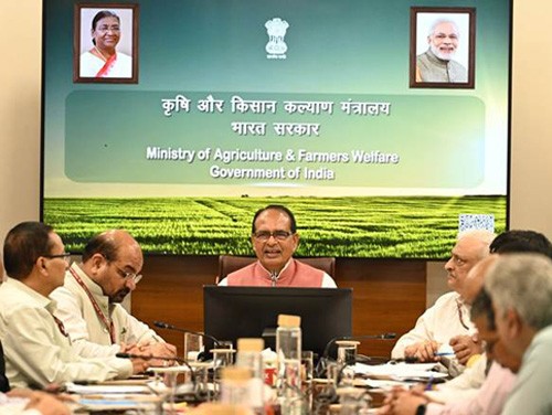 agriculture minister discussed with 'developed agriculture resolution campaign'