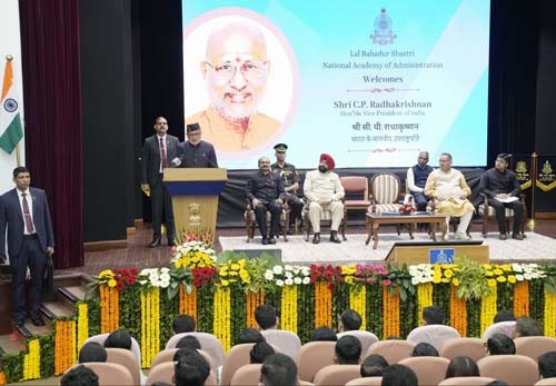 vice president's address to trainee ias officers at lbsnaa