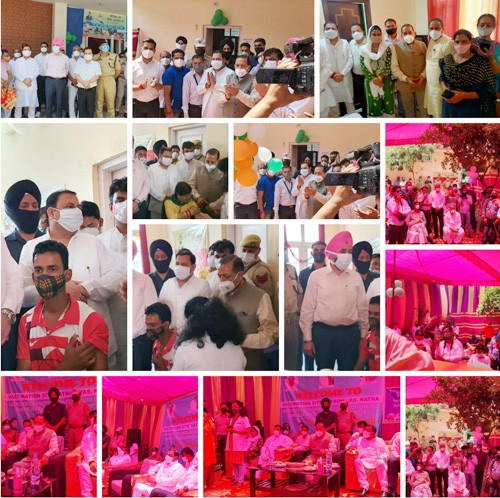 jitendra singh during the launching of the vaccines for all-free for all programme