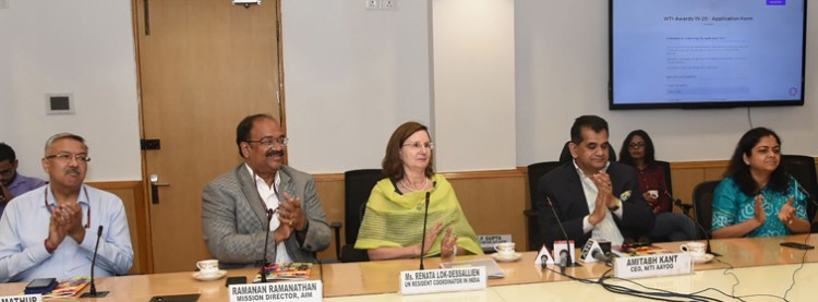 launching the fourth edition of the women transforming india awards