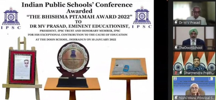 dharmendra pradhan in ipsc principals conclave organised by doon school