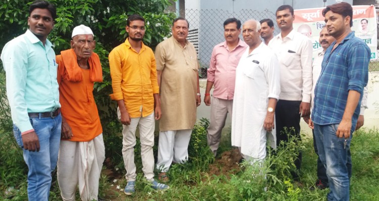 surya foundation, large plantation in sandila