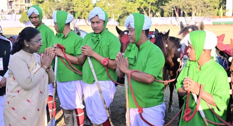 civic reception in honour of president in manipur