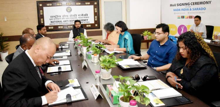 memorandum of understanding between nada india and sarado