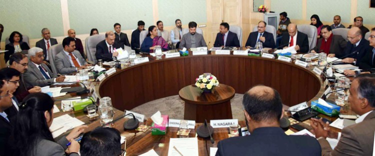 nirmala sitharaman holding the first pre- budget consultations