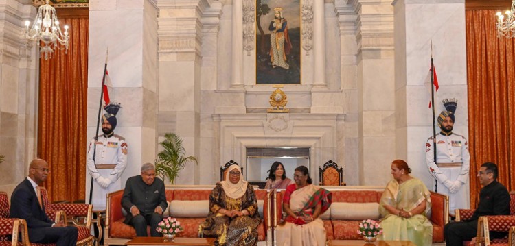meeting of presidents of india and tanzania