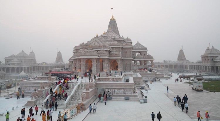 the magnificent and divine shri ram temple