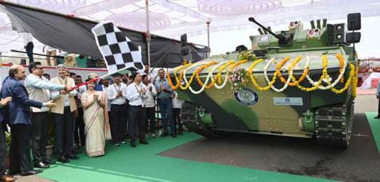 modern armored vehicles dedicated to the army