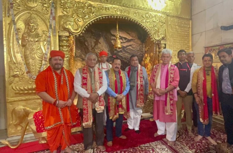 work started on world class project till shri mata vaishno devi temple
