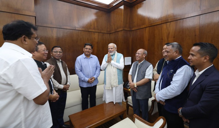 प्रधानमंत्री से मिले मेघालय के नेता