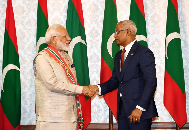 मोदी को मालदीव का सर्वोच्च सम्मान
