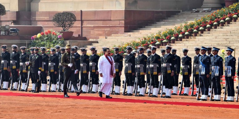 प्रधानमंत्री को गार्ड ऑफ़ ऑनर
