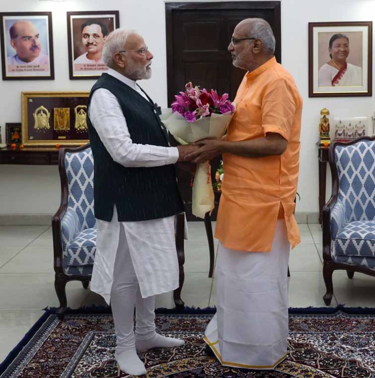 उपराष्ट्रपति राधाकृष्णन को बधाई!