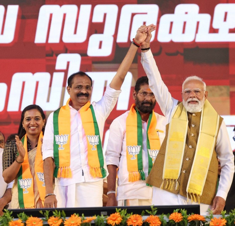 पीएम की तिरुवनंतपुरम के मेयर को बधाई!