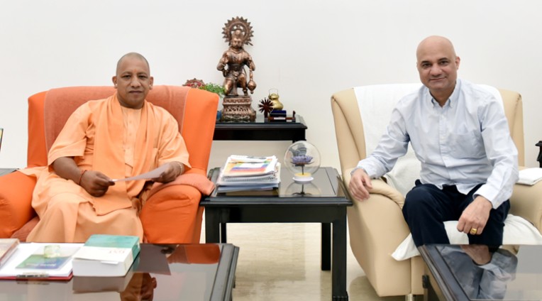 योगी से मिले भारतीय राजदूत