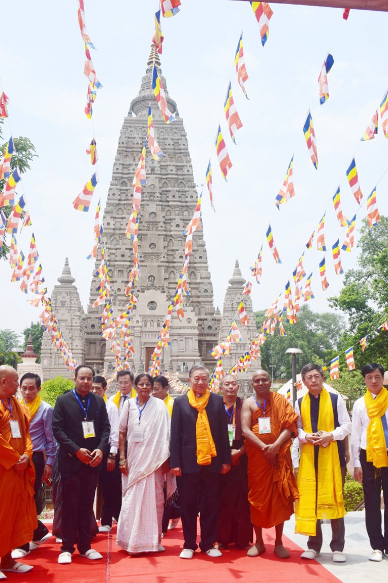 वियतनाम के राष्ट्रपति बोधगया पहुंचे