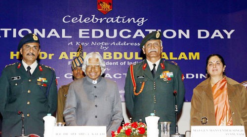 आर्मी पब्लिक स्कूल में कलाम-kalam in army public school