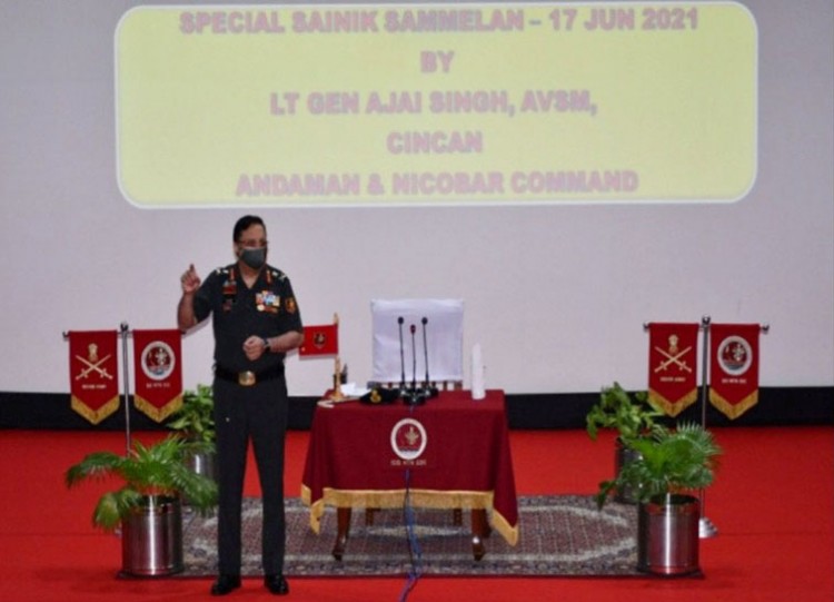 special military conference at andaman and nicobar command