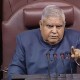 'उपराष्ट्रपति व सभापति पद का निरादर हुआ'