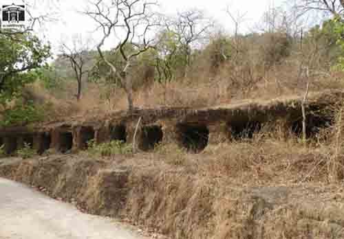 rare archaeological remains in bandhavgarh forest