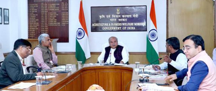 meeting of agriculture and farmers welfare minister narendra singh tomar