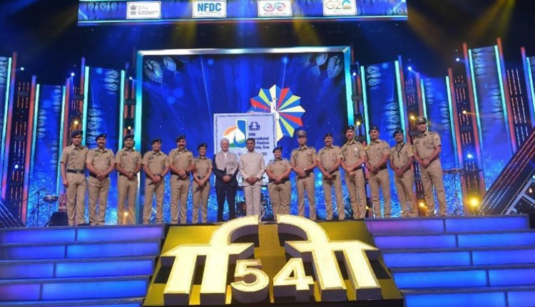 himachal police's magnificent orchestra at iffi