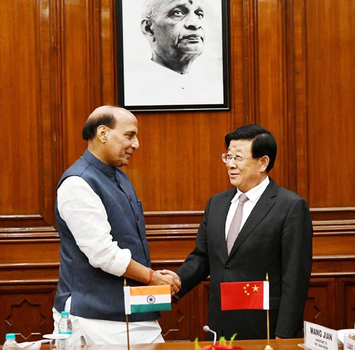 home minister rajnath singh and chinese public security minister zhao kejhi