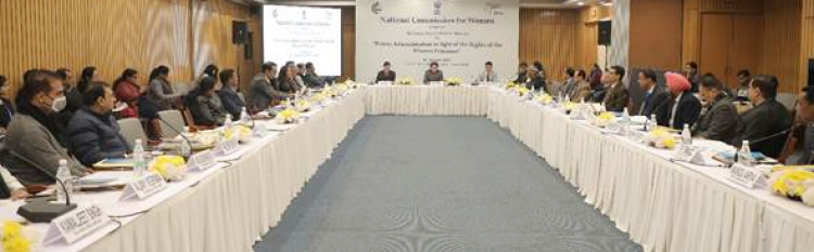 ncw india organizes all india meeting of dg/ig prisons