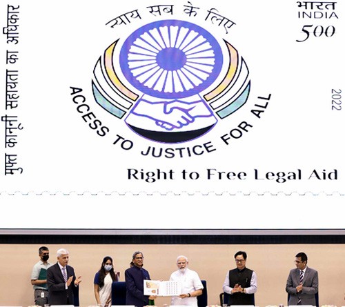 pm at the inaugural session of the first all india district legal services authorities