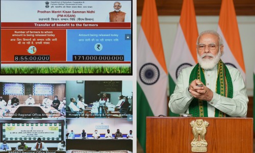 narendra modi launches the financing facility of agriculture infrastructure