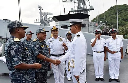 naval exercises started in india-bangladesh