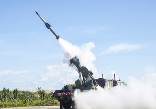 successful test of qrsam weapon system