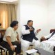 माता प्रसाद पांडेय ने मुंबई में यूपी भवन देखा