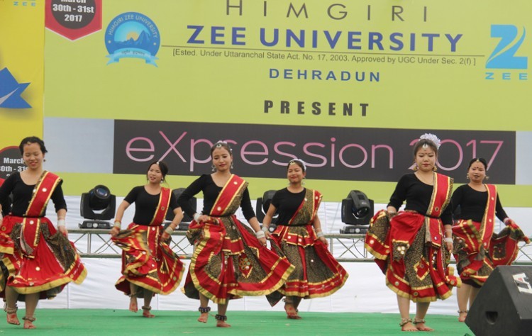 expression at himgiri zee university