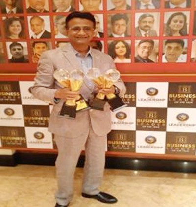 praveer krishna won the world leadership award