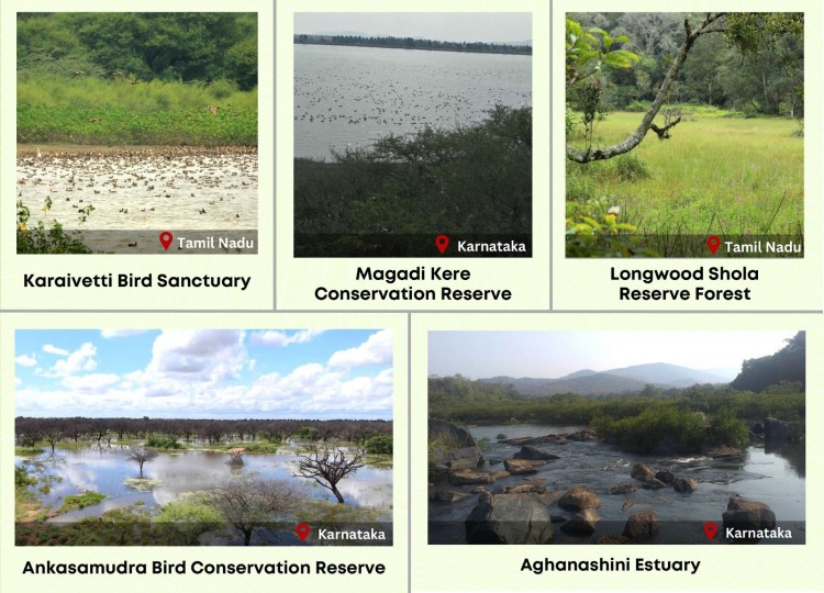 wetlands of international importance in tamil nadu and karnataka