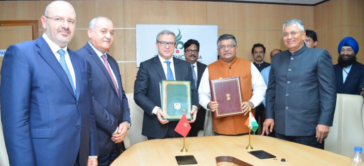 india-morocco signed joint declaration in collaboration with information technology