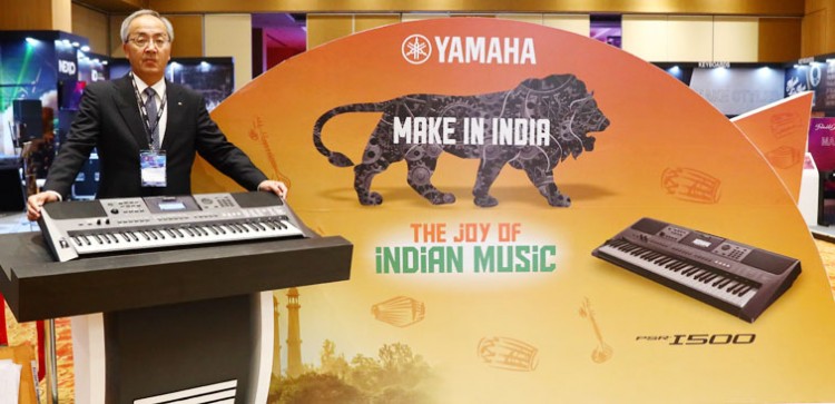takashi haga managing director yamaha music india