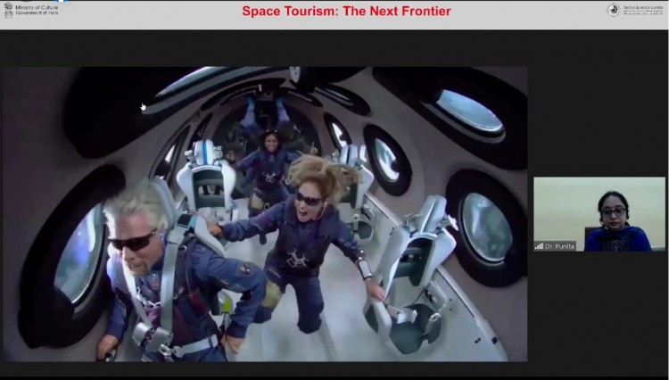 lecture on 'space tourism: the next frontier'