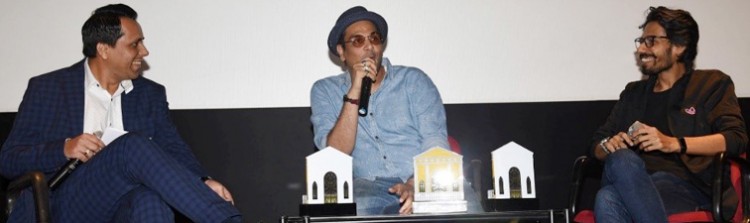 discussion on 'casting in new indian cinema' at the film festival