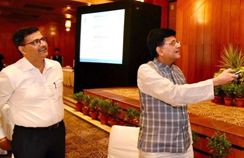railway board chairman and railway minister launches rail sahayog web portal