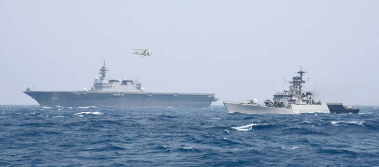 bilateral maritime exercises in india-japan