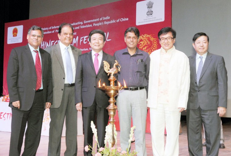 inaugural ceremony of the chinese film festival 2013, in new delhi