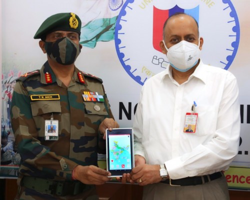 ncc mobile trg app ver 2.0 was launched by dr ajay kumar def secy
