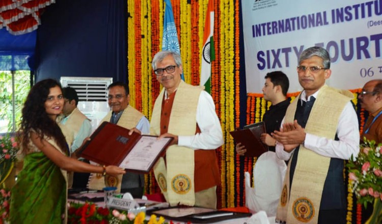 sixty fourth convocation of the international institute of population sciences mumbai