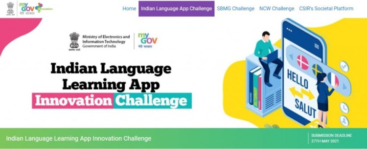 create app to learn indian language