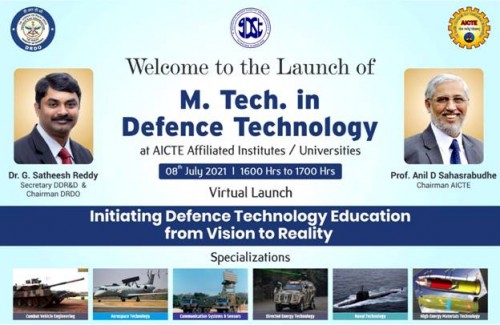 master of technology program started in defense technology