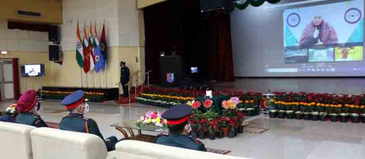 rajnath singh interaction with the ncc cadets taking part in republic day camp